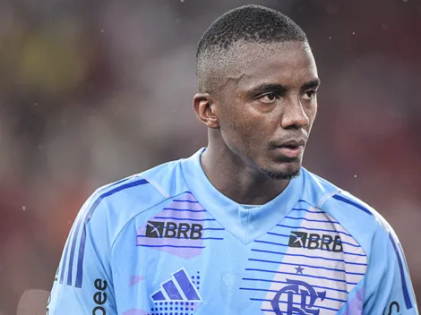 Andrew quase se complica no Fla-Flu por conta da chuva