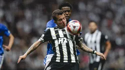 Bernard, atacante do Atlético Mineiro em partida pelo campeonato mineiro (Foto: Pedro Souza / Atlético)