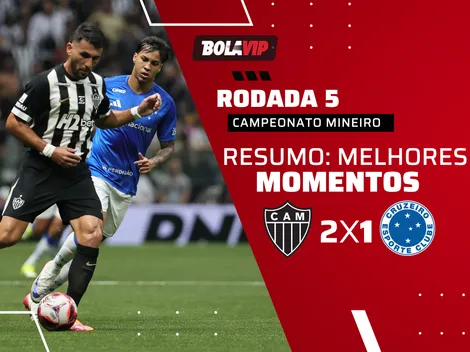 Atlético-MG vence o Cruzeiro de virada pelo Campeonato Mineiro