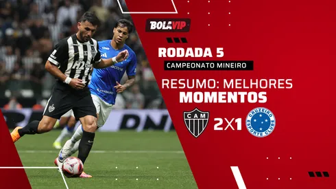 Atlético-MG 2 x 1 Cruzeiro. Foto: Gilson Lobo/AGIF
