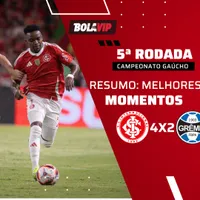 Inter marca 3 gols em 9 minutos e goleia o Grêmio no Gre-Nal 449