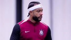 Memphis Depay tem futuro indefinido. Foto: Rodrigo Coca/Ag. Corinthians