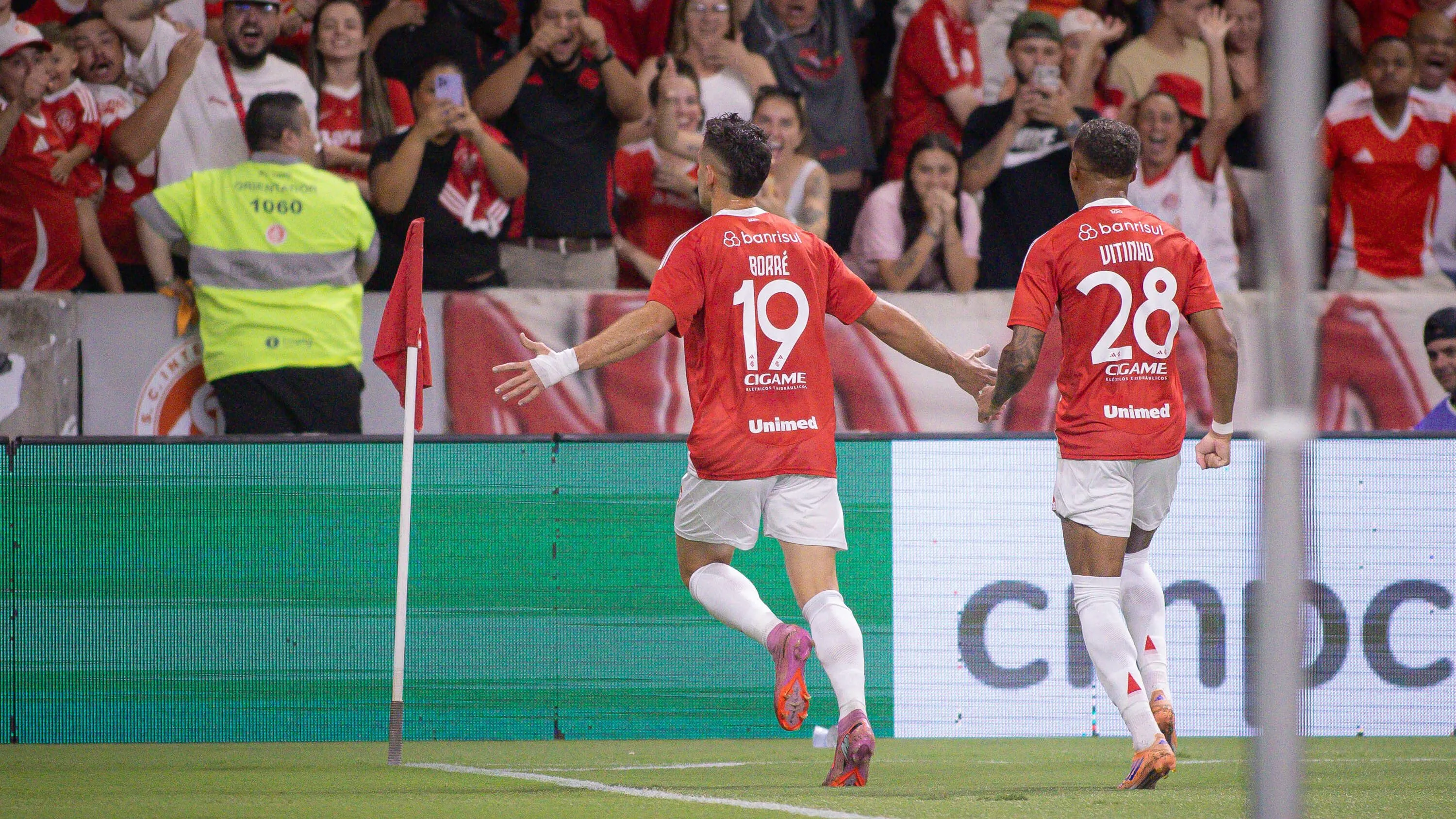 Rafael Borre jogador do Internacional 