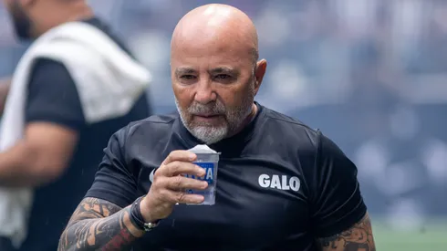 Sampaoli mandou a real sobre o que precisa melhorar no Galo – Foto: Fernando Moreno/AGIF