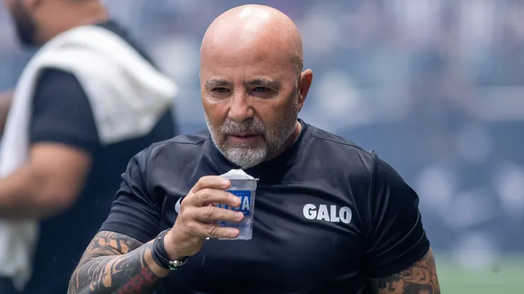 Sampaoli mandou a real sobre o que precisa melhorar no Galo - Foto: Fernando Moreno/AGIF
