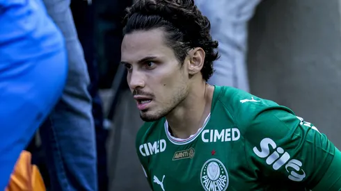 SP – BARUERI – 24/01/2026 – PAULISTA 2026, PALMEIRAS X SÃO PAULO – Raphael Veiga jogador do Palmeiras durante partida contra o São Paulo no estádio Arena Barueri pelo campeonato Paulista 2026. Foto: Marco Miatelo/AGIF