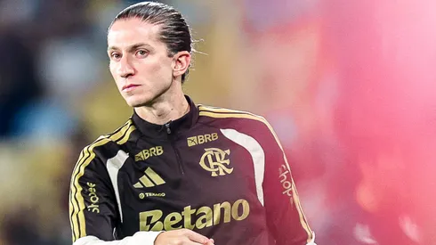 Filipe Luís analisou o Fla-Flu. Foto: Gilvan de Souza/CRF