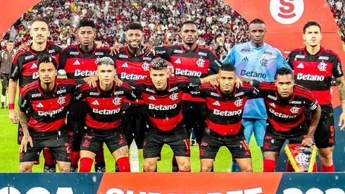 Equipe rubro-negra. Foto: Gilvan de Souza/Flamengo