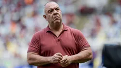 RJ - RIO DE JANEIRO - 30/03/2024 - CARIOCA 2024, NOVA IGUACU X FLAMENGO FINAL - Marcos Braz dirigente do Flamengo durante partida contra o Nova Iguacu no estadio Maracana pelo campeonato Carioca 2024. Foto: Thiago Ribeiro/AGIF