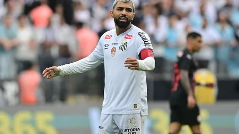 Gabigol (Santos) durante jogo contra o Bragantino, no dia 25.01.2026. Foto: SPP Sport Press Photo. /Alamy Live News