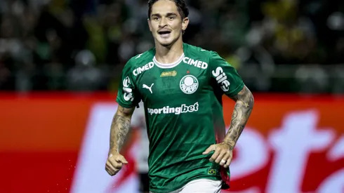Khellven (Palmeiras) durante jogo contra o São paulo, no dia 24.01.2026. Foto: Marco Miatelo/AGIF