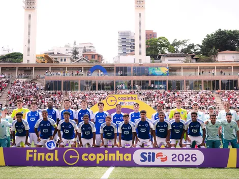 Cruzeiro sobe cinco campeões da Copinha