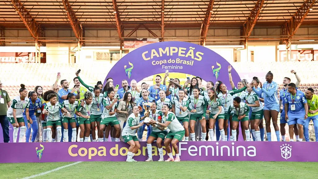 Palmeiras comemora título da Copa do Brasil Feminina 2025