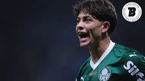 Agustín Giay jogador do Palmeiras durante partida contra o Juventude no estádio Arena Allianz Parque pelo campeonato Brasileiro A 2025. Foto: Ettore Chiereguini/AGIF