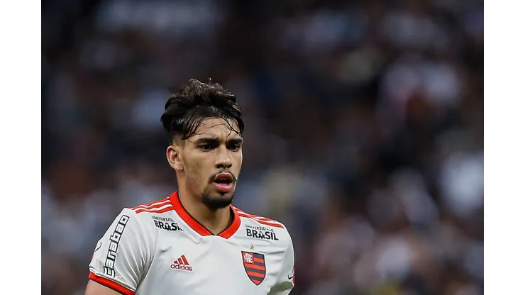 SP - Sao Paulo - 05/10/2018 - Brasileiro A 2018, Corinthians x Flamengo - Lucas Paqueta jogador do Flamengo durante partida contra o Corinthians no estadio Arena Corinthians pelo campeonato Brasileiro A 2018. Foto: Marcello Zambrana/AGIF