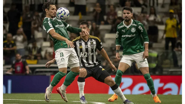 Palmeiras e Atlético-MG vão se enfrentar pela 1ª rodada do Brasileirão 2026 - Foto: Fernando Moreno/AGIF