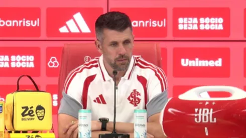 Pezzolano, técnico do Inter em entrevista coletiva (Foto: Ricardo Duarte / Internacional)