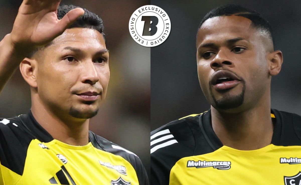 Rony supera Júnior Santos em números recentes e ambos podem deixar o Atlético-MG nesta janela