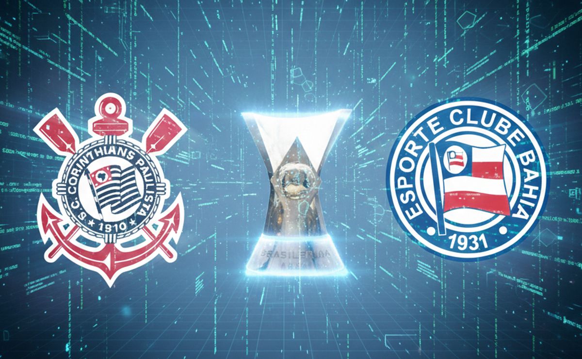 Inteligência Artificial prevê placar exato de Corinthians x Bahia na estreia do Brasileirão: “2 a 1”