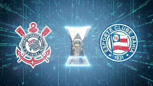 Corinthians x Bahia. Foto: Gerada por Inteligência Artificial