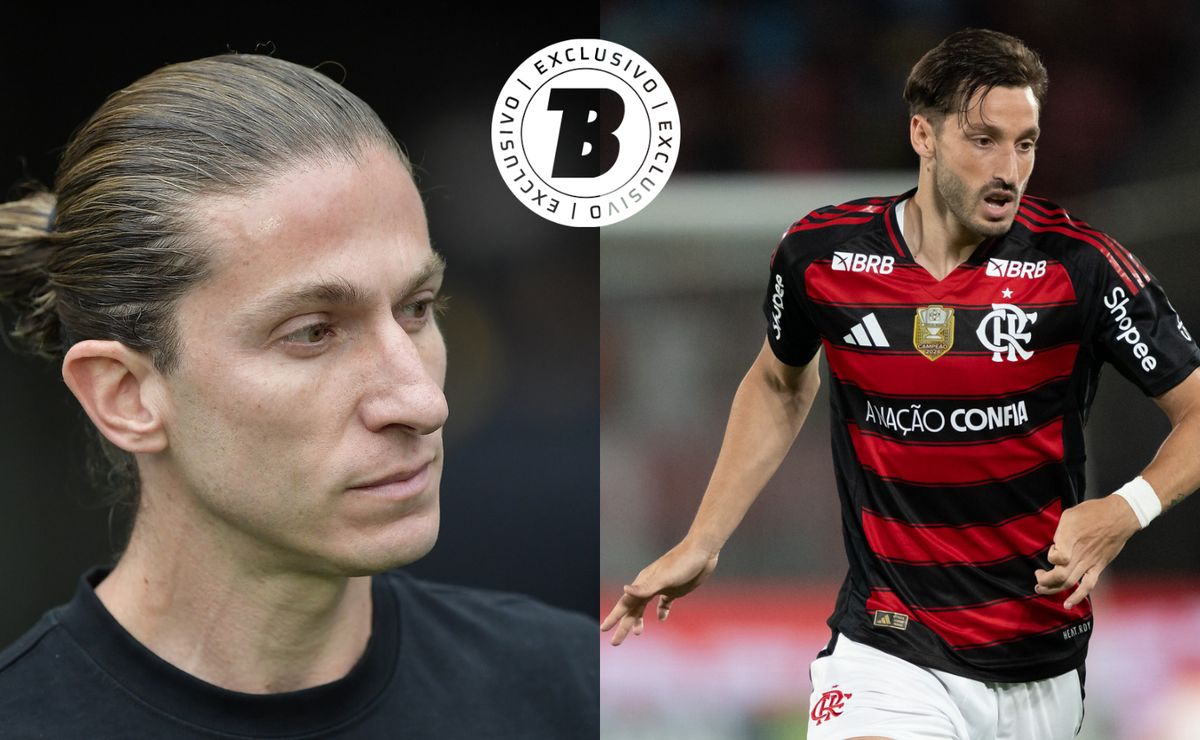 Filipe Luís perde quase metade da minutagem na lateral no Flamengo após saída precoce de Viña