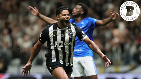 Hulk é protagonista em vitória do Galo no clássico. Foto: Gilson Lobo/AGIF