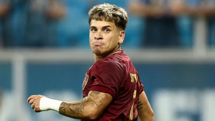Soteldo, atacante do Fluminense em partida pelo campeonato brasileiro Foto: Pedro H. Tesch/Getty Images