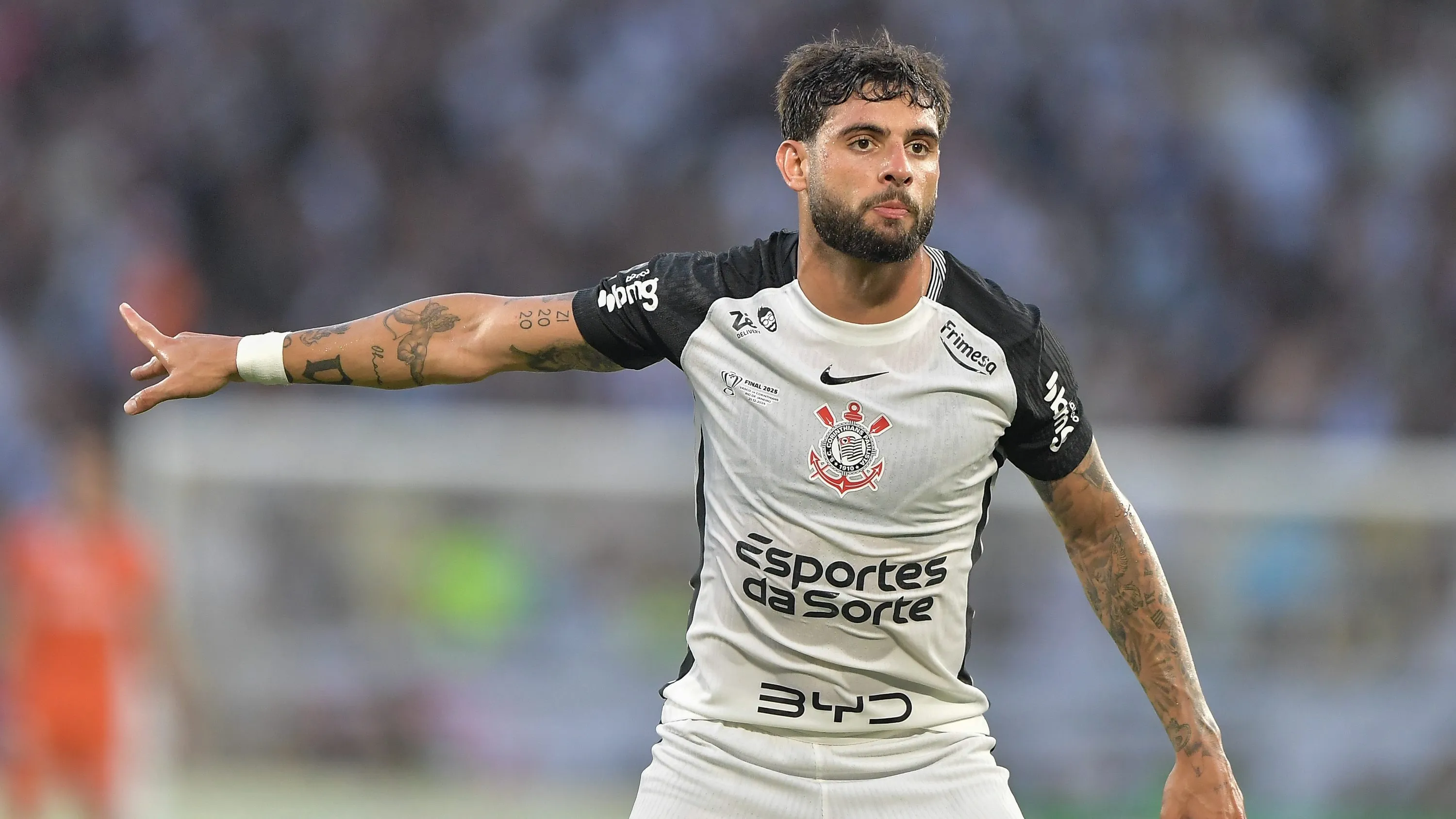 Yuri Alberto tem 2 gols em 4 jogos em 2026 - Foto: Thiago Ribeiro/AGIF.