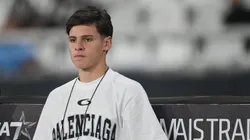 RJ - RIO DE JANEIRO - 04/06/2025 - BRASILEIRO A 2025, BOTAFOGO X CEARA - Alvaro Montoro jogador do Botafogo antes da partida contra o Ceara no estadio Engenhao pelo campeonato Brasileiro A 2025. Foto: Thiago Ribeiro/AGIF