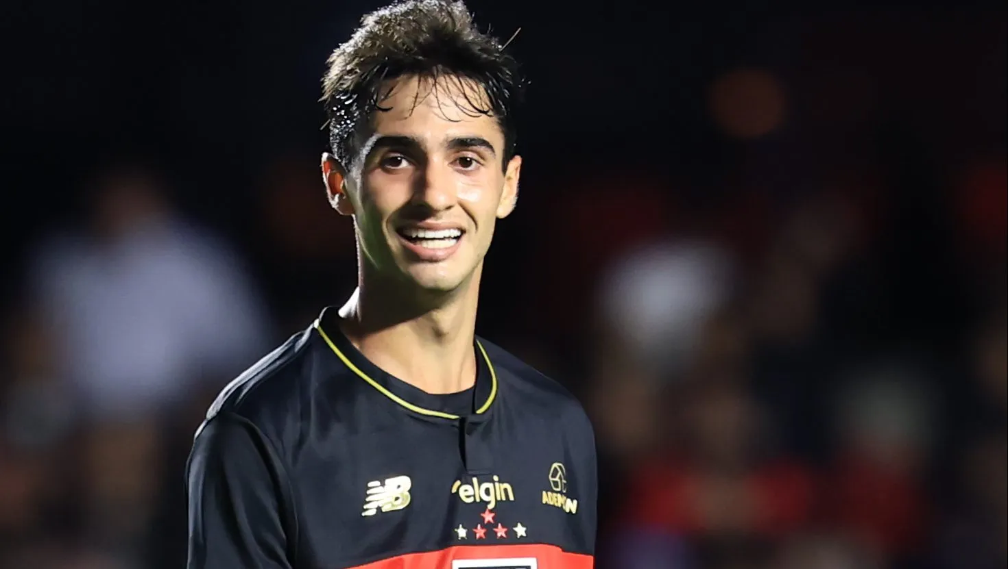 SP – SAO PAULO – 24/08/2025 – BRASILEIRO A 2025, SAO PAULO X ATLETICO-MG – Rodriguinho jogador do Sao Paulo durante partida contra o Atletico-MG no estadio Morumbi pelo campeonato Brasileiro A 2025. Foto: Marcello Zambrana/AGIF