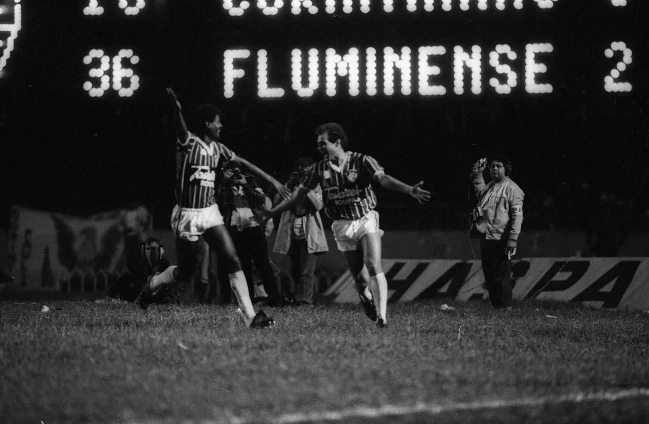 Tato na campanha do título de 1984 – Foto: Divulgação/Fluminense