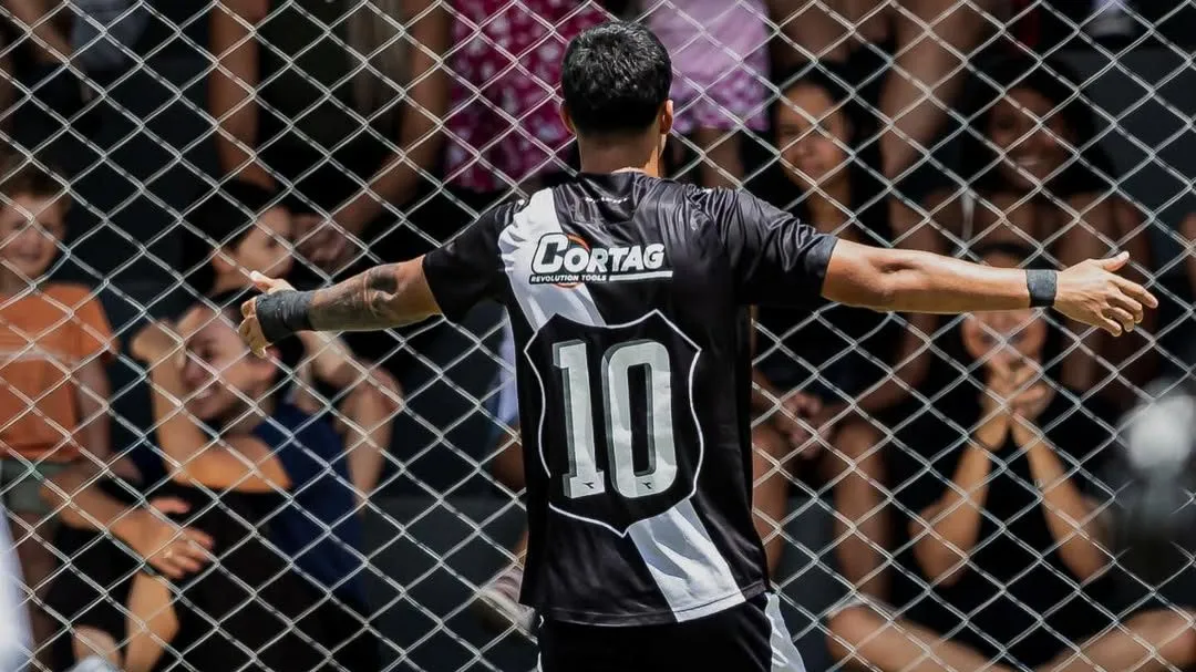Nikolas usou a camisa 10 na Copinha - Foto: Reprodução/Instagram.
