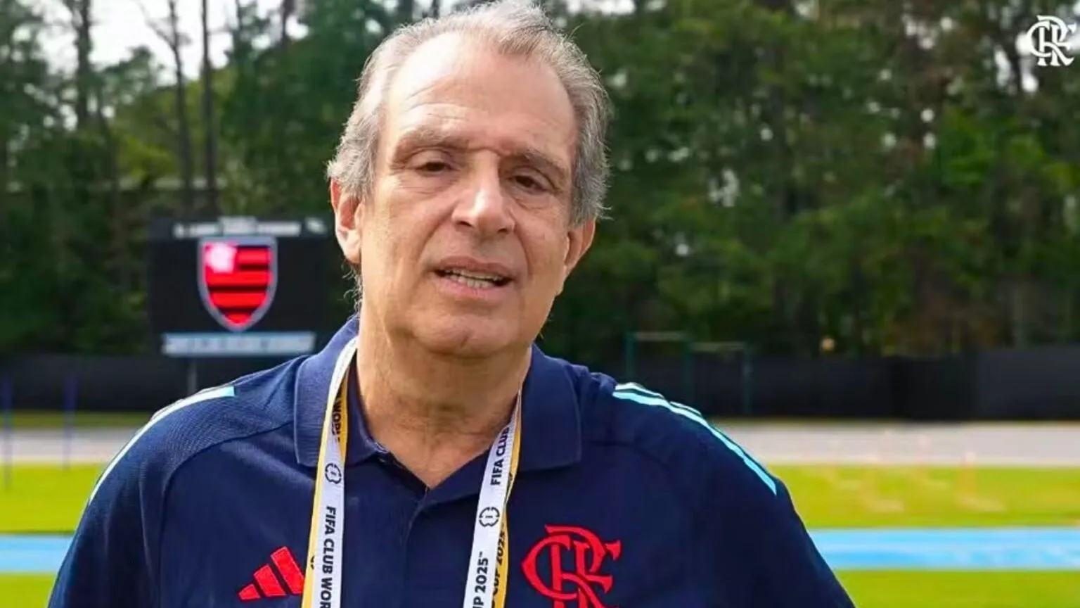 Bap presidente do Flamengo – Foto: Reprodução/CRF