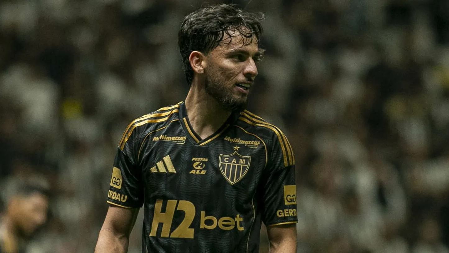 Biel deixa o Galo. Foto: Fernando Moreno/AGIF