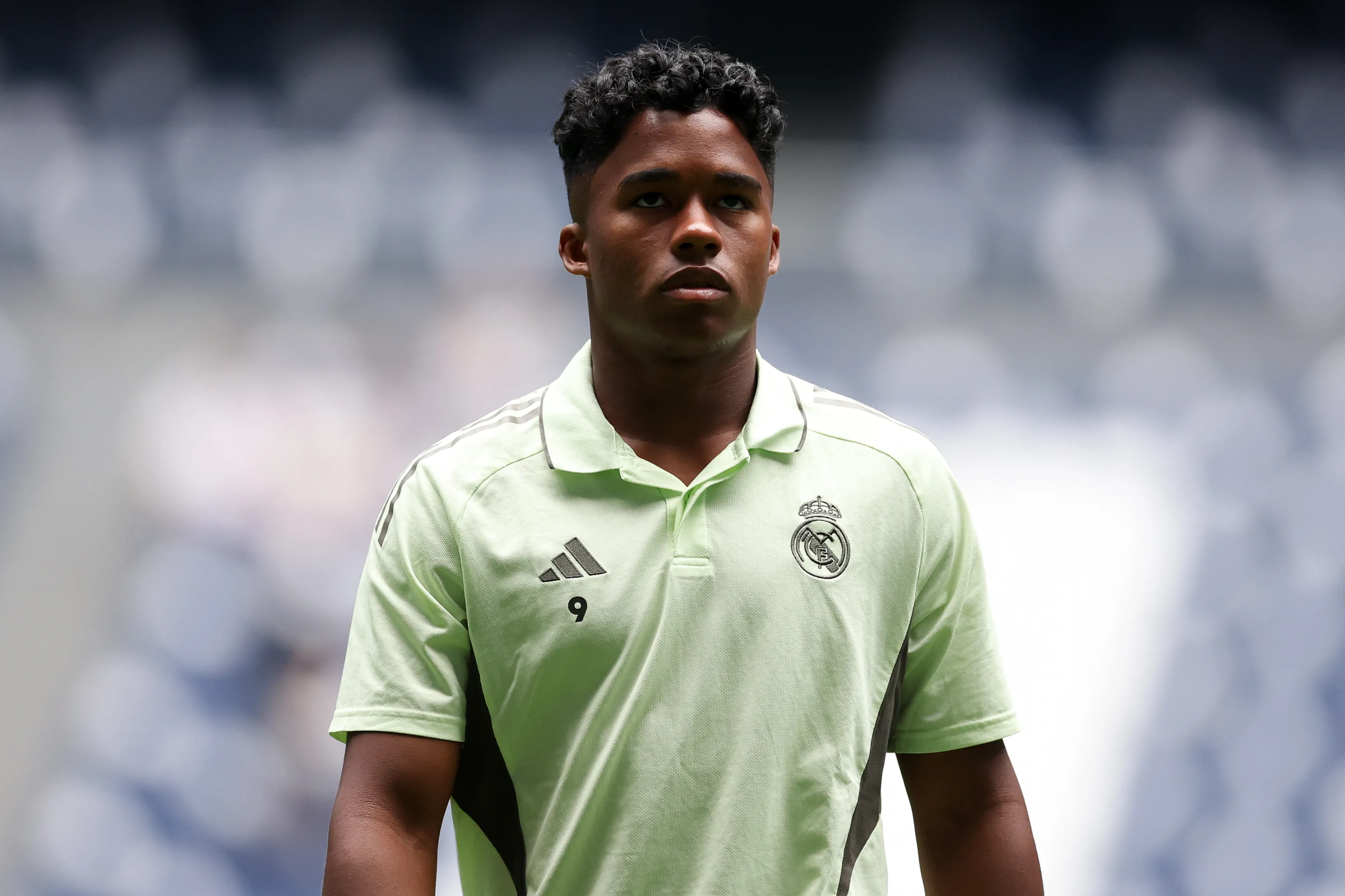 Endrick, ex-Palmeiras. (Photo by Florencia Tan Jun/Getty Images)