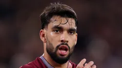 Lucas Paquetá, meia-atacante do West Ham em partida pelo campeonato inglês (Foto: Justin Setterfield/Getty Images)
