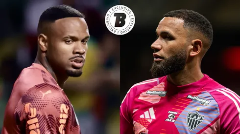 Atlético-MG x Palmeiras. Foto: Marcello Zambrana/AGIF e Alessandra Torres/AGIF