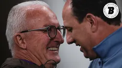 Dorival Júnior e Rogério Ceni se enfrentam em Corinthians x Bahia. Foto: Ettore Chiereguini/AGIF
