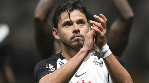 Ángel Romero, ex-jogador do Corinthians. (Photo by Pedro Vilela/Getty Images)