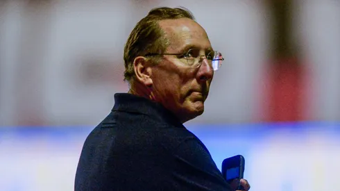 John Textor dono da SAF do Botafogo antes da partida contra o Vitoria no estadio Barradao pelo campeonato Brasileiro A 2024.