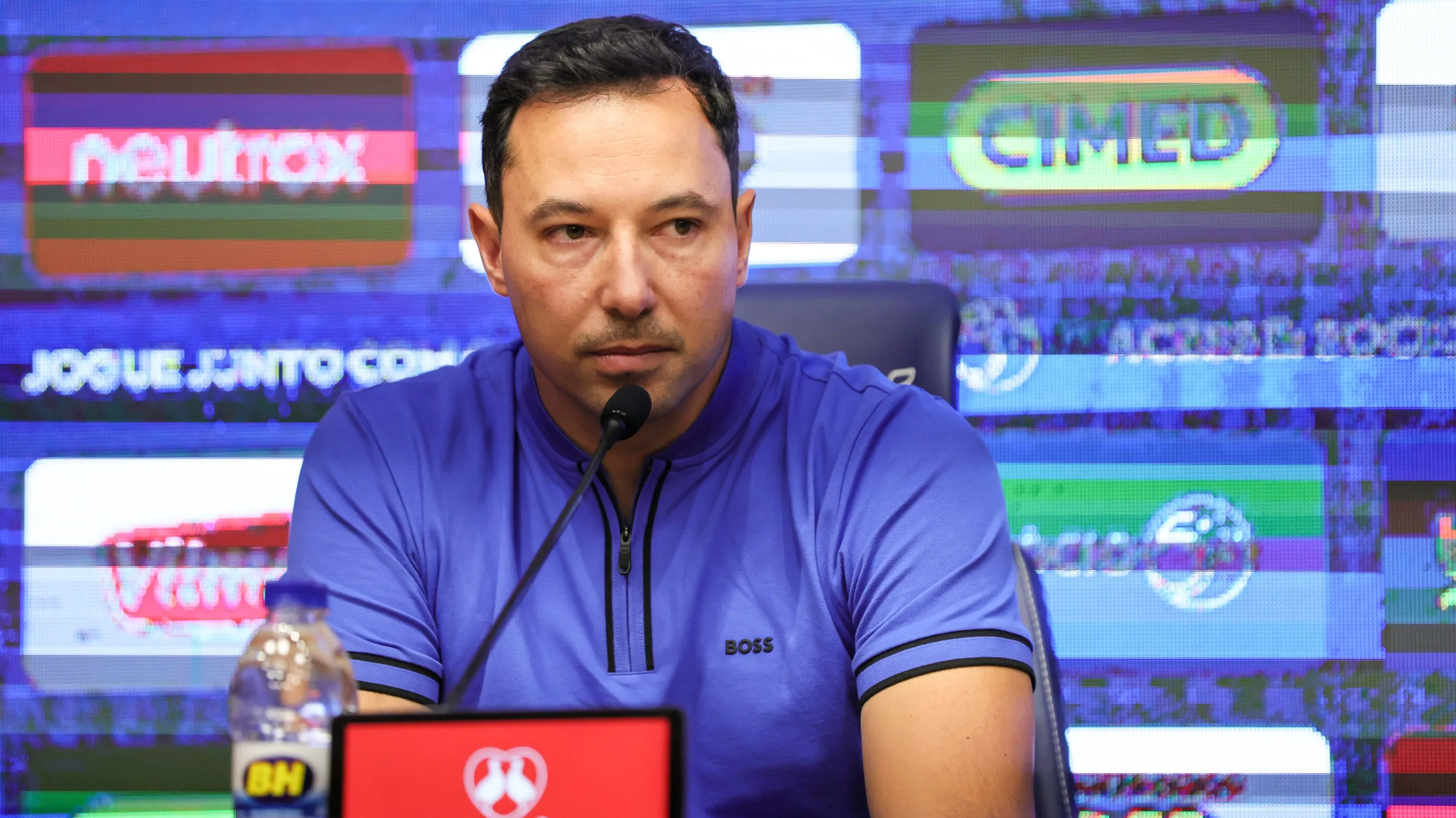 Pedro Junio, vice da Raposa, abordou as projeções do Clube Foto: Gilson Lobo/AGIF