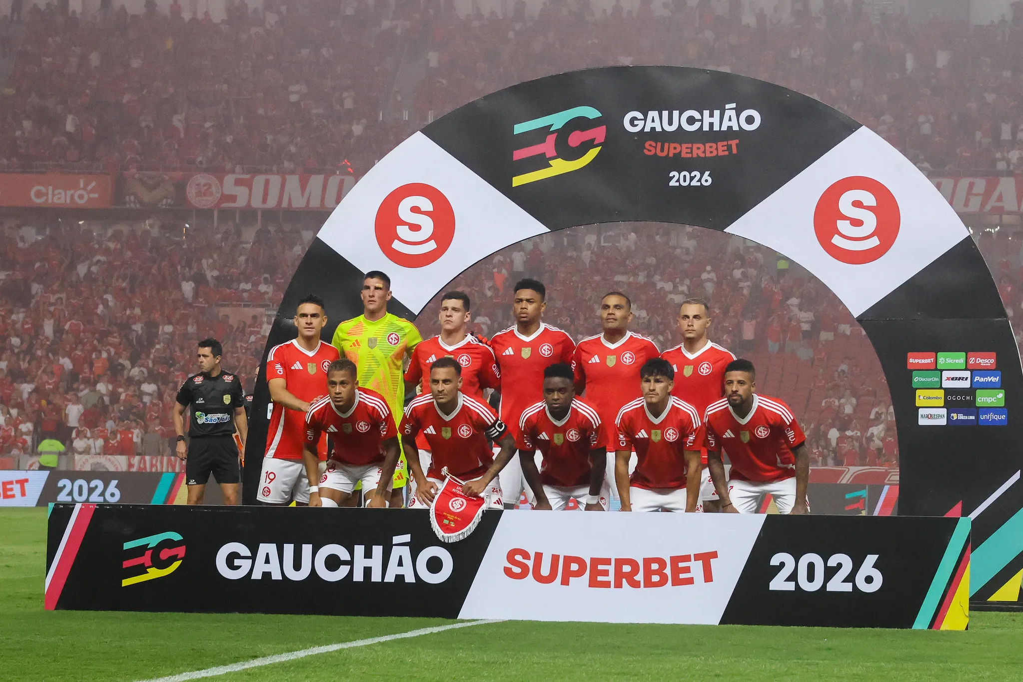 Time que iniciou o Grenal tem boas chances de ser repetido contra o Athletico-PR – Foto: Ricardo Duarte/Internacional