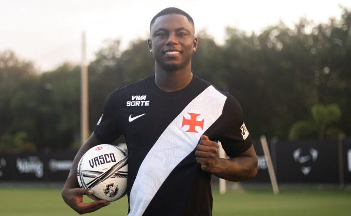 Marino Hinestroza chega ao Vasco com mentalidade vencedora e projeta títulos: “Gosto muito de ganhar”