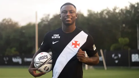 Marino Hinestroza falou como jogador do Vasco. Foto: Matheus Lima/Vasco