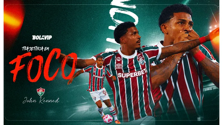 A trajetória de John Kennedy, do Fluminense - Fotos: Wagner Meier/Correspondente autônomo, Jorge Rodrigues/AGIF e Thiago Ribeiro/AGIF
