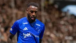 Gerson jogador do Cruzeiro durante partida contra o Atletico no estadio Arena MRV pelo campeonato Mineiro 2026. Foto: Fernando Moreno/AGIF