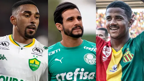 Jogadores que já foram suspensos. Foto: Ronald Felipe/Luis Garcia/Bruno Ulivieri/AGIF