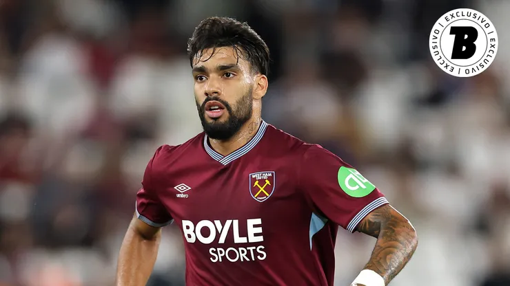 Lucas Paquetá atuando pelo West Ham. Foto: Julian Finney/Getty Images