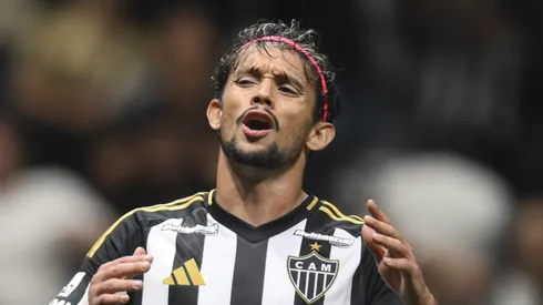 Gustavo Scarpa, meia-atacante do Atlético Mineiro em partida pelo campeonato brasileiro (Foto: Pedro Vilela/Getty Images)