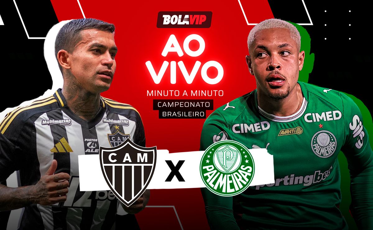 Atlético-MG x Palmeiras AO VIVO – Onde assistir jogo pelo Brasileirão 2026